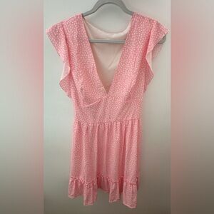 Pink dress - size large
